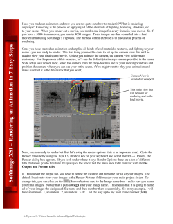 Have you made an animation and now you are not quite sure how to
