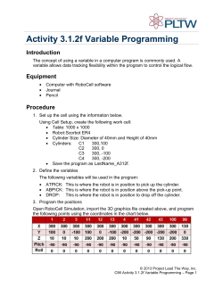 Activity 3.1.2f Variable Programming