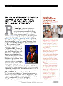 Reuben Paul - Prudent Games