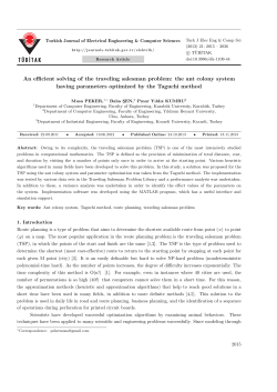 An efficient solving of the traveling salesman