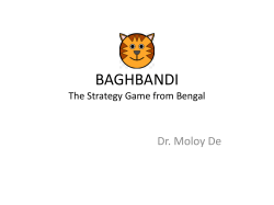 Strategy for Tiger Moves