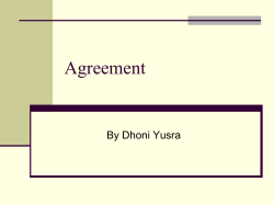 Agreement