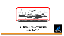 Status 11/14 - Intermodal Association of Chicago