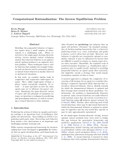 Computational Rationalization: The Inverse Equilibrium Problem