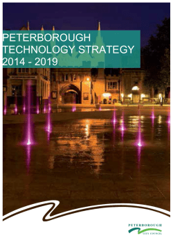 peterborough technology strategy 2014 - 2019