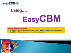 EasyCBM