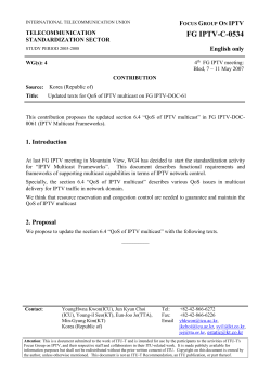 international telecommunication union