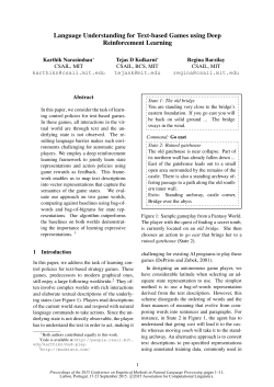 Language Understanding for Text-based Games using