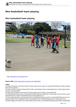 Men basketball team playing