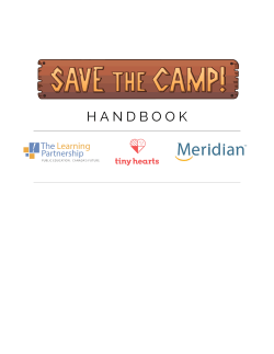 handbook - Save The Camp!