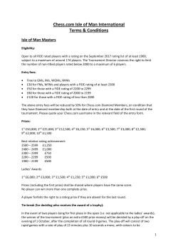 Chess.com Isle of Man International Terms