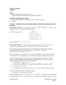 The Distance Formula
