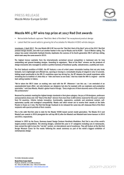 Doc - Mazda Press Portal