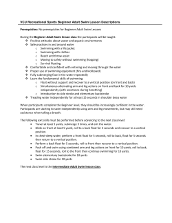 Curriculum, Beginner - VCU Recreational Sports