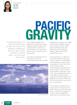 32 The rapidly shifting balance in the global crude market