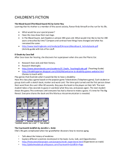 File - Children`s Literature Association of Utah