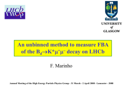 FBA fitting on Bd->K*mumu: Preliminary results