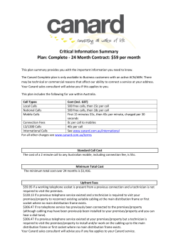 complete plan cis - Canard | All about small business