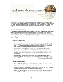 Basic Literacy Questions - The Ohio State University