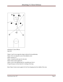 Attacking 3‐2 Zone Defense - JCbasketballhoops.com Coach Joao