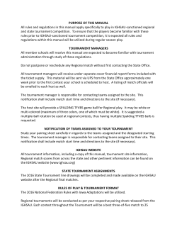 PURPOSE OF THIS MANUAL All rules and regulations in