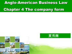 Chapter 1 Structure of the legal system