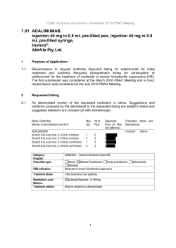 (PSD) November 2016 PBAC Meeting - (Word 142KB)