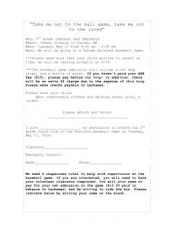 Take me out to the ball game, take me out to the crowd