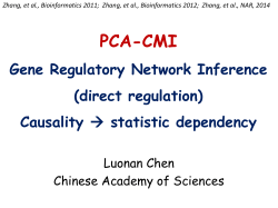 gene regulatory networks