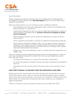 Dear Policyholder: Please complete and sign