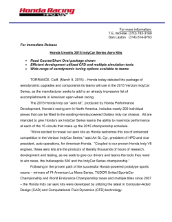 For more information: T.E. McHale (310) 783