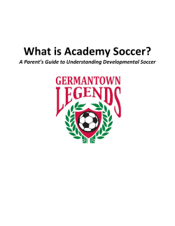 What is Academy Soccer?