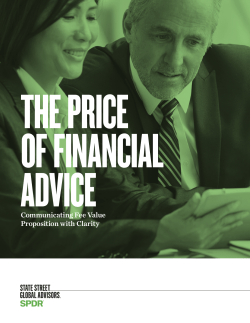 Communicating Fee Value Proposition with Clarity