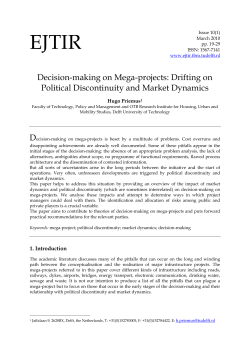 Decision-making on Mega-projects: Drifting on