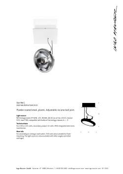 Powder-coated steel, plastic. Adjustable via one ball