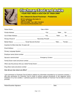 New Patient Automated Forms