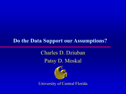 Demographics of on-line and web-enhanced faculty