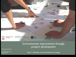 - Ecodesign at DTU