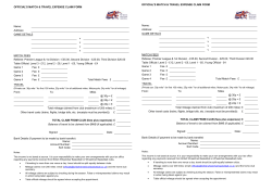 British Wheelchair Basketball Officials Claim Form