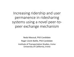 Increasing ridership and user permanence in ridesharing systems