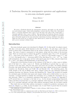 A Tauberian theorem for nonexpansive operators and applications