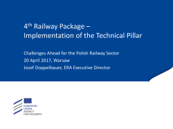 Cooperation agreements (to be signed with all