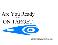 ASSESSING READINESS FOR SELF