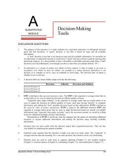 QUANTITATIVE MODULE A