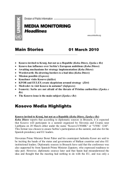 Headlines - 01.03.2010