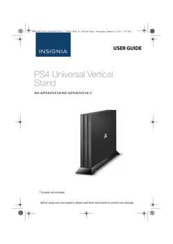 PS4 Universal Vertical Stand
