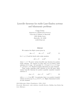 Liouville theorems for stable Lane-Emden systems and