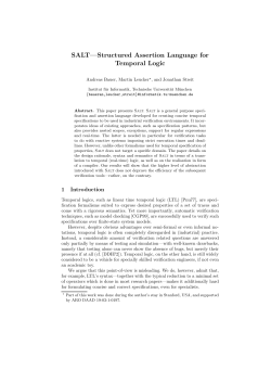 SALT&mdash;Structured Assertion Language for Temporal Logic