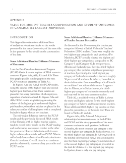 Appendix Value for Money? Teacher