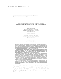 May 11, 2004 16:41 WSPC/Guidelines mb THE